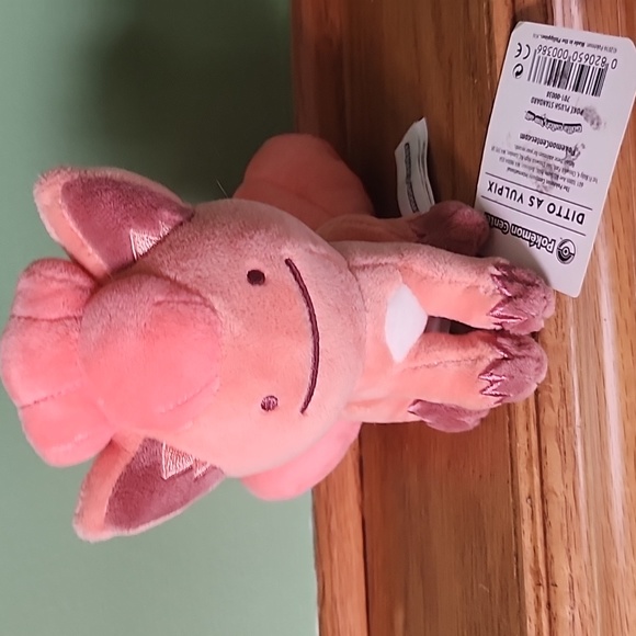 Pokemon Center Limited Vulpix Transform! Ditto Plush Doll Toy 15x14x16cm (2016) - Picture 1 of 4